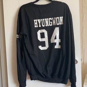 Monsta X Hyungwon kpop fan merch shirt